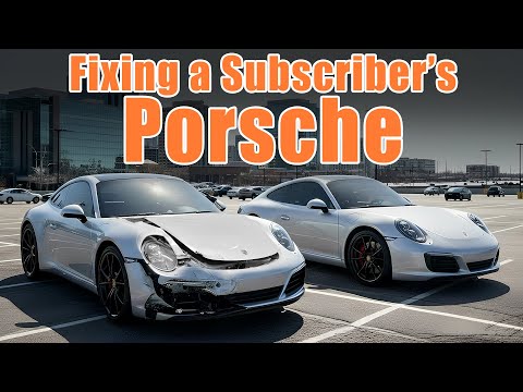 Texas Subscriber Sent Me His Crashed Porsche… The Rebuild SHOCKED Him!