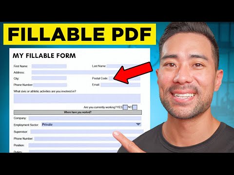How To Create a Fillable PDF Form For FREE 2025! (No Adobe Required)
