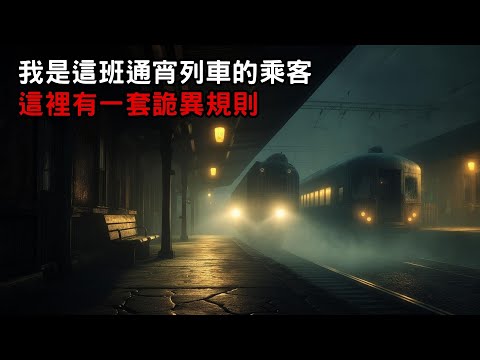 [ 守則怪談 ]我是這班通宵列車的乘客 這裡有一套詭異規則｜恐怖故事｜歐美怪談｜睡前故事｜不安的米洛