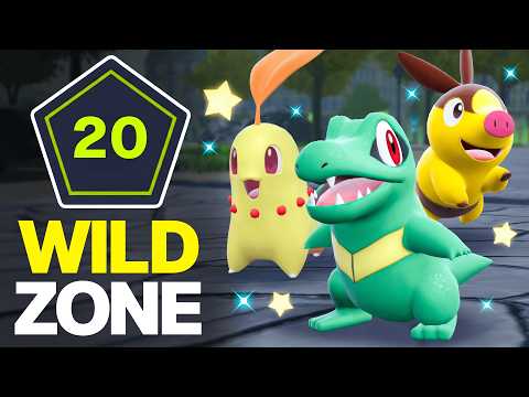 100% Shiny Wild Zone 20 Guide (SHINY STARTERS) I Pokemon Legends Z-A