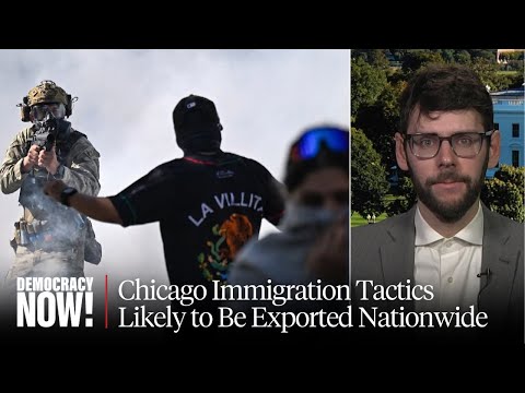 Chicago's Militarized Immigration Raids "Coming to Other Cities" as Trump Plans 10,000-Bed Jails