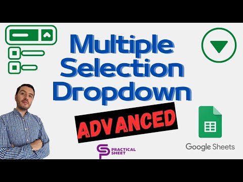 Master MULTIPLE Selection Dropdowns in Google Sheets with Variations 🚀