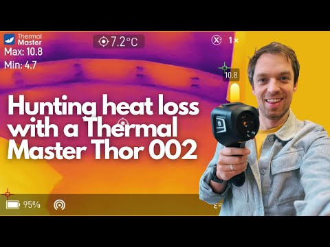 Using an IR camera to prove heat loss - Thermal Master Thor 002 review