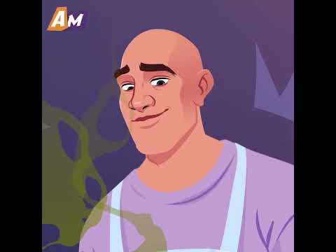 The girl’s hair kept stealing food