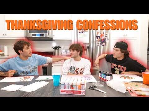REACTING TO THANKSGIVING CONFESSIONS