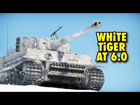 WHITE TIGER GOES TO 6.0 - Tiger 1 E in War Thunder