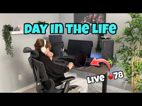 Day in a Life of a 17 Year old Content Creator