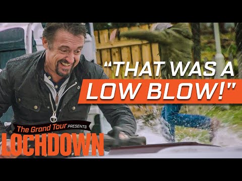 James May is Washed Away by His 'Leaking' Caravan | The Grand Tour: Lochdown