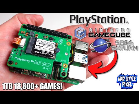 INSANE 1TB Raspberry Pi 5 Retro Gaming Machine! 🤯 Over 18,000 Games!
