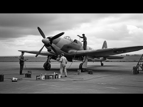 Why RAF Mechanics Painted Planes to Match the Sea — And German Pilots Mistook Them for Waves