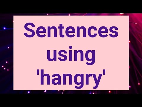 Hangry sentences