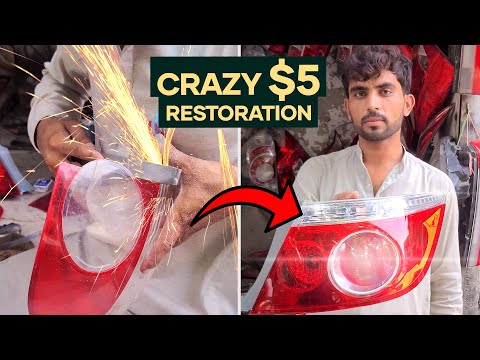 From Trash to Treasure in $5: impossible Tail Light Repair!