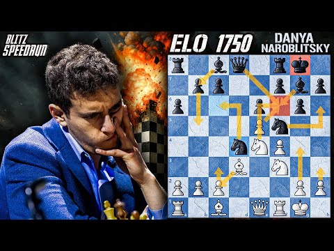 Punishing Strategic Blunders & Winning | Austrian Attack, Hippo | GM Naroditsky's DYI Chess Speedrun