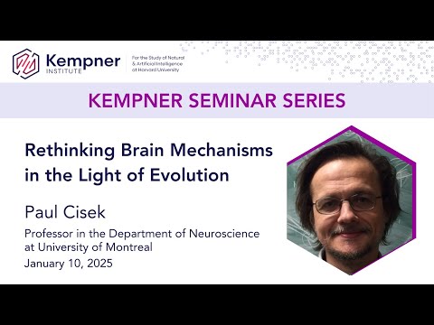 Rethinking Brain Mechanisms in the Light of Evolution with Paul Cisek