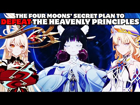 The Four Moons' Secret Plan to Defeat the Heavenly Principles [Genshin Impact Luna III]