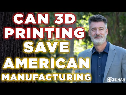 Can 3D Printing Save U.S. Manufacturing? || Peter Zeihan