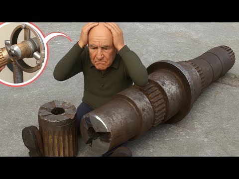You Won’t Believe This Camshaft Survived! Extreme Machining Restoration