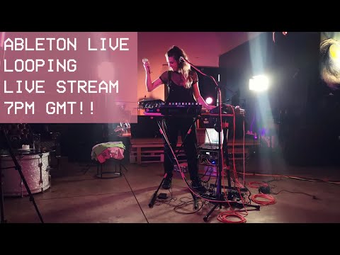 Ableton Live Looping live stream performance celebrating the debut album 'RKC'