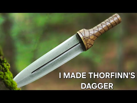 From Leaf Spring to Thorfinn's Dagger | Custom Viking Knife
