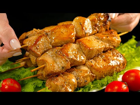 🔥🔥🔥Incredible! EASY AND SIMPLE IN 15 MINUTES! 😋Authentic kebabs without the grill: JUICY AND TENDER!
