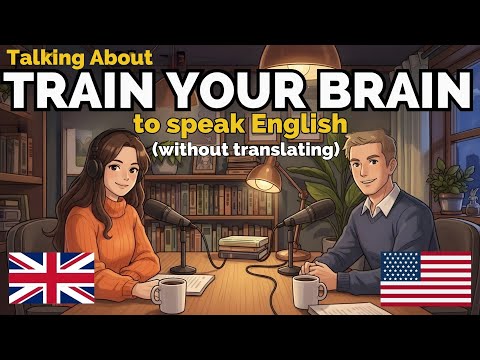 Train Your Brain to Think in English (Stop Translating!) | Easy English Podcast