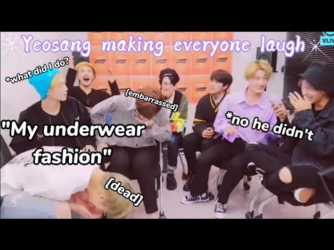 Yeosang being unintentionally funny