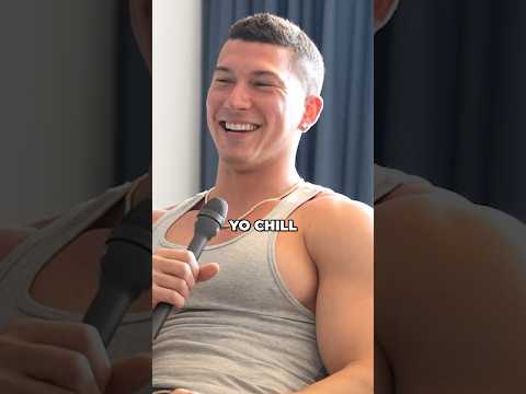 Luke got a nose of a dawg 😂 #podcast #comedy #fitness #viralshorts