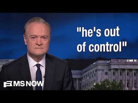 Lawrence: Trump is now trying to get out of his war without everyone calling it a surrender