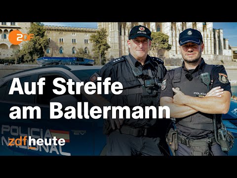 "Special Unit Playa": German police officers deployed in Mallorca | ZDF report