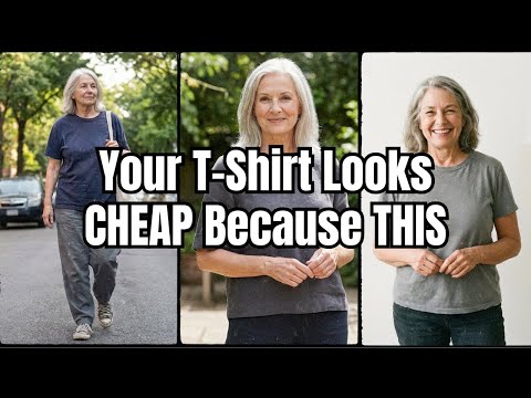 7 Genius T-Shirt Styling Hacks That Make You Look 10x More Expensive After 50