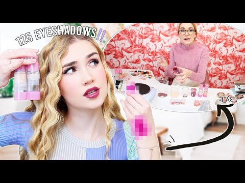 Mixing ALL My Makeup Together & Doing A Full Face With ALL OF IT !!