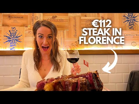 LEGENDARY 1.3KG Florentine Steak! Eating Bistecca alla Fiorentina in Italy! 🇮🇹