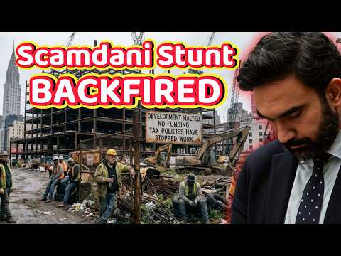 🚨"6,000 Jobs GONE" – Mamdani BLASTED after NYC Project COLLAPSES After "Tax the Rich" Push