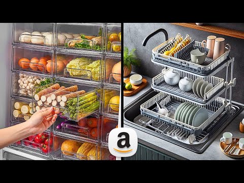 33 Amazon Kitchen Organization & Storage Hacks for Tiny Apartments! *MUST SEE IN 2026*