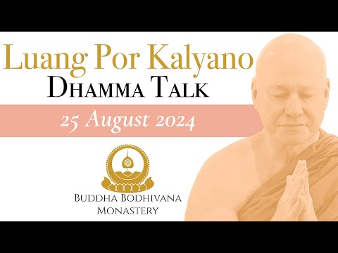 The World Changes, Your Mood Changes, But The Dhamma Is Timeless by Tan Ajahn Kalyano 25 Aug 24