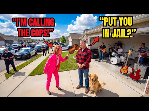 HOA Karen Called the Cops on My Garage Party — 10 Minutes Later She Met the Entire Precinct
