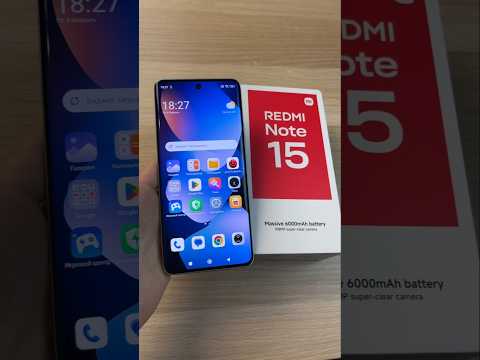 ПОВИСНЕТ ЛИ REDMI NOTE 15 НА КАМЕРЕ?