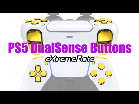 PS5 DualSense Controller Replacement Buttons Installation Guide - eXtremeRate