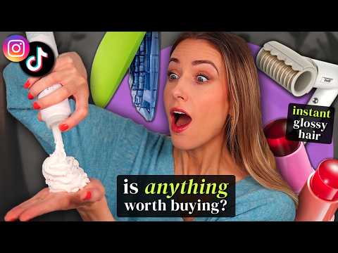 I Bought the 9 VIRAL PRODUCTS that TIK TOK & INSTAGRAM MADE ME BUY