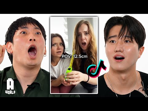 Boys React To "Taboo Body Parts For Men" TikToks..!!