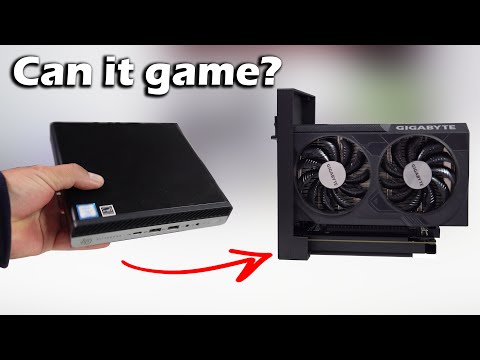 Epic Boost: EliteDesk 800 G4 Mini Meets RTX 4060 eGPU Oculink - Is it Worth It?