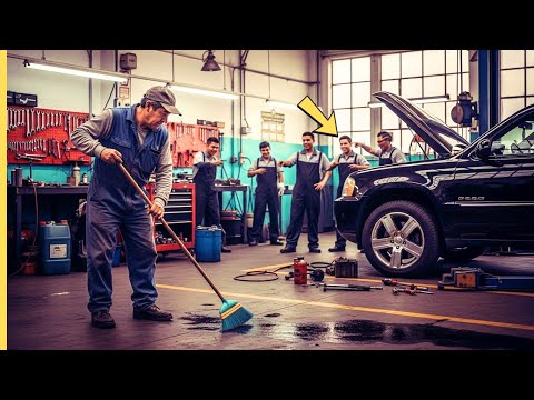 PENSÓ QUE HABÍA CONTRATADO SOLO A UN CONSERJE… HASTA DESCUBRIR QUE ERA UN MECÁNICO MEJOR QUE...