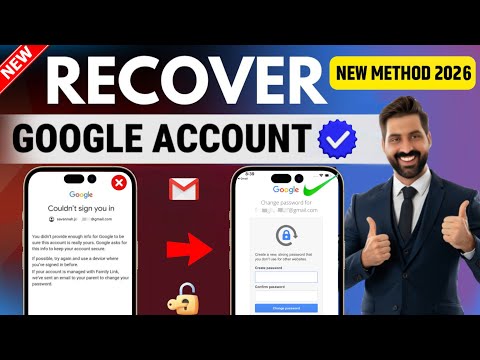 How To Recover Gmail Account 2026 ||Recover Gmail Account Without Recovery Email And Phone Number