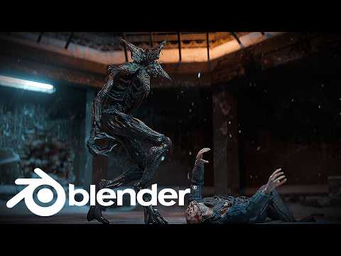 Making Stranger Things vfx in blender