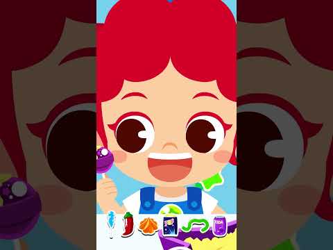 #JunyTony | Colorful Rainbow Desserts #Shorts #SurpriseEggs