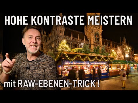 Luminar NEO ✱ Master high contrasts ✱ with RAW layer trick!