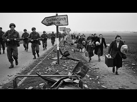 "WHY ARE YOU RUNNING?" - German Female POWs Couldn't Believe What British Soldiers Warned Them About