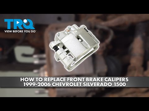 How to Replace Front Brake Calipers 1999-2006 Chevrolet Silverado 1500