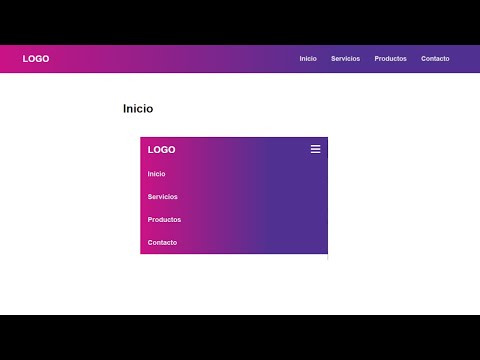 como HACER un MENU FUNCIONAL en HTML 😱