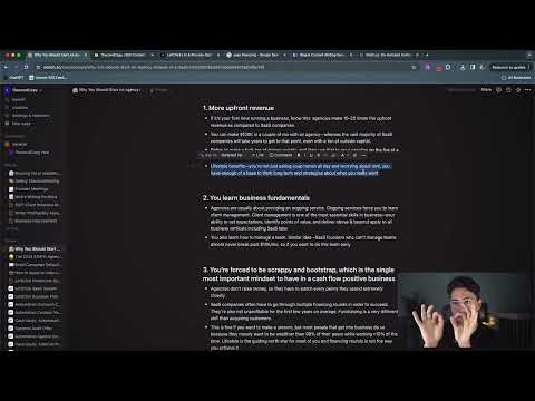 Agency or SaaS? ($2.4M Earned)